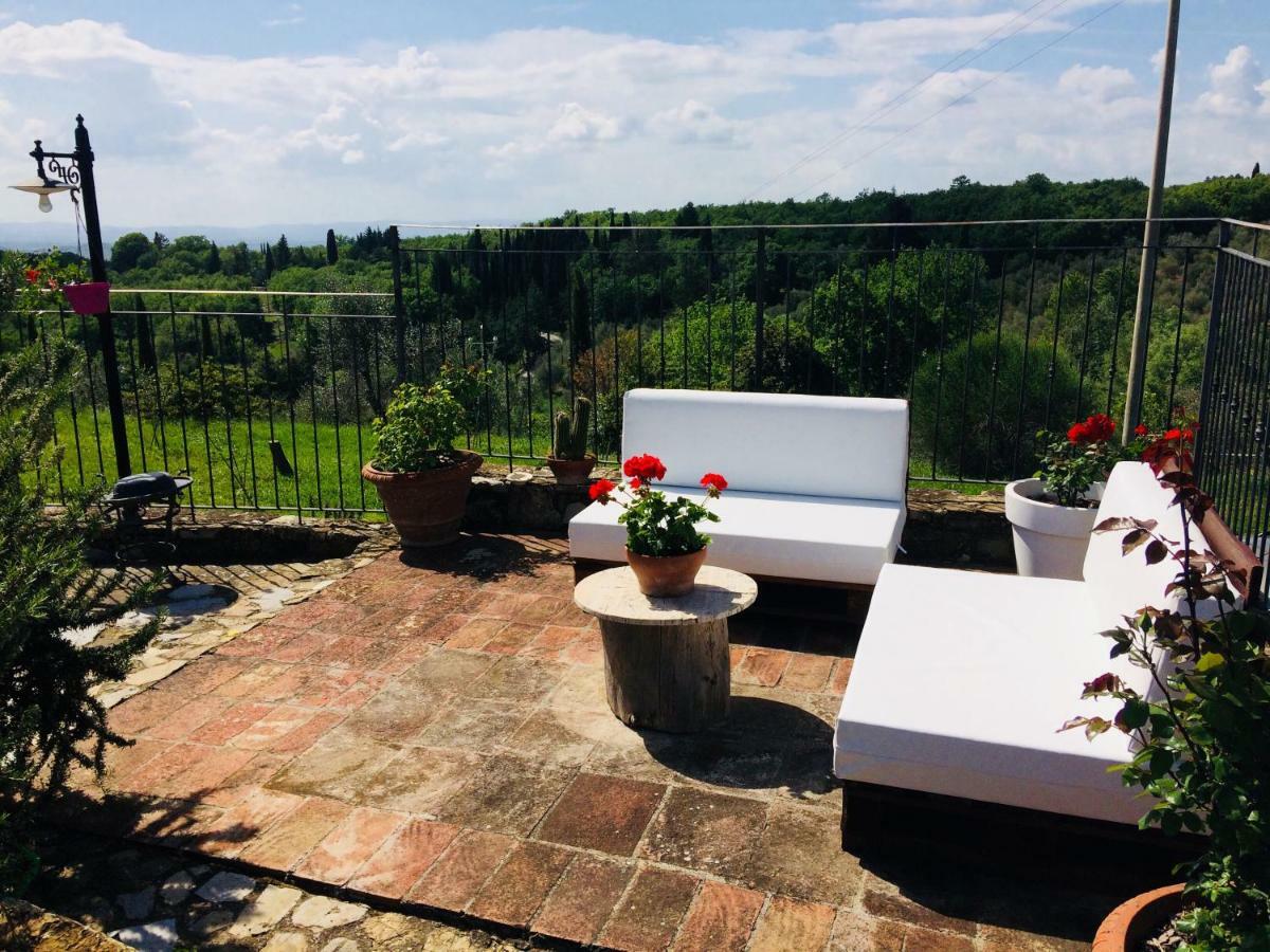 Willa Salto Di Gatto Castellina in Chianti Zewnętrze zdjęcie